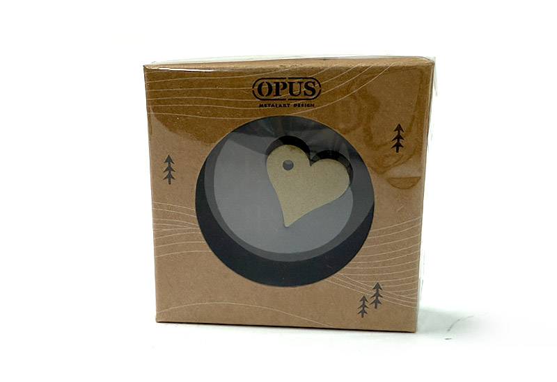 OPUS 歐式鐵藝金屬香插 -愛心(金)